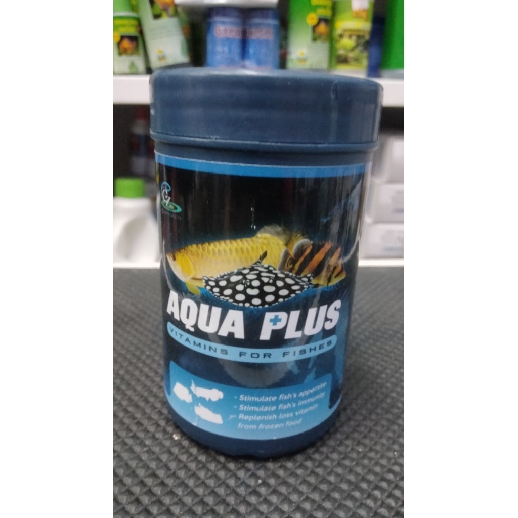 Aqua plus ใช้บำรุงสุขภาพปลาสวยงามได้ทุกชนิด