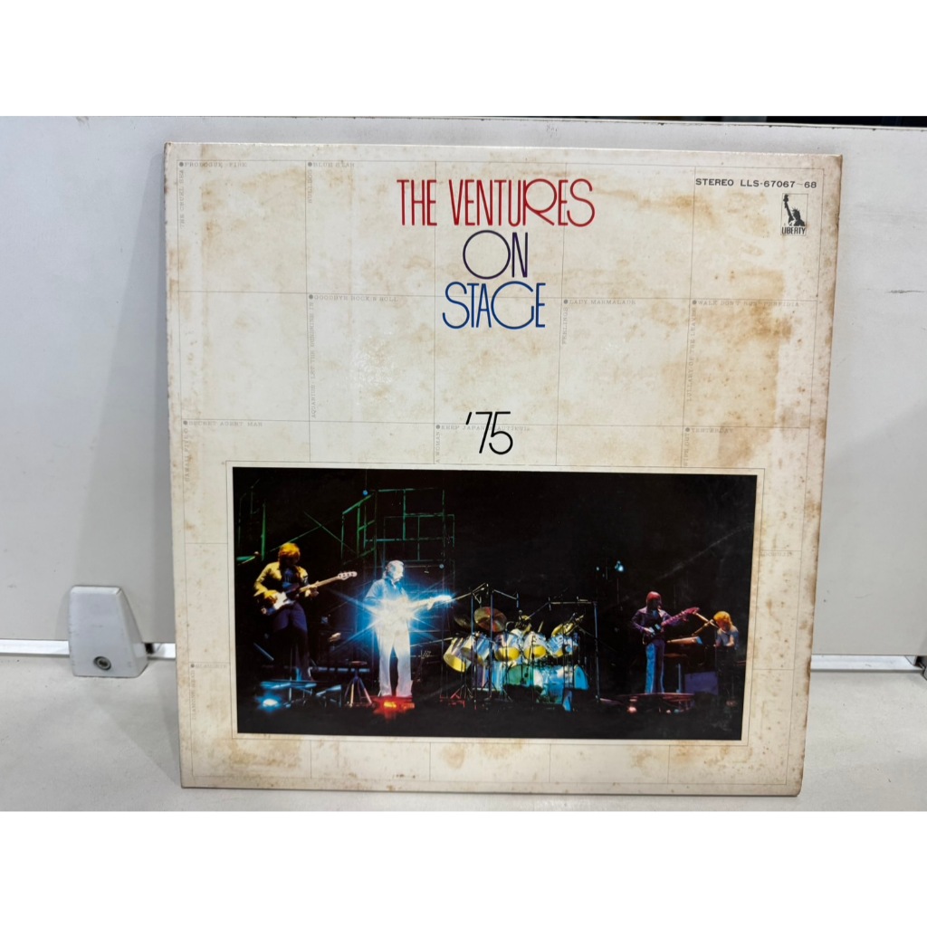 2LP Vinyl Records แผ่นเสียงไวนิล   THE VENTURES NO STACE '75     (J16B187)
