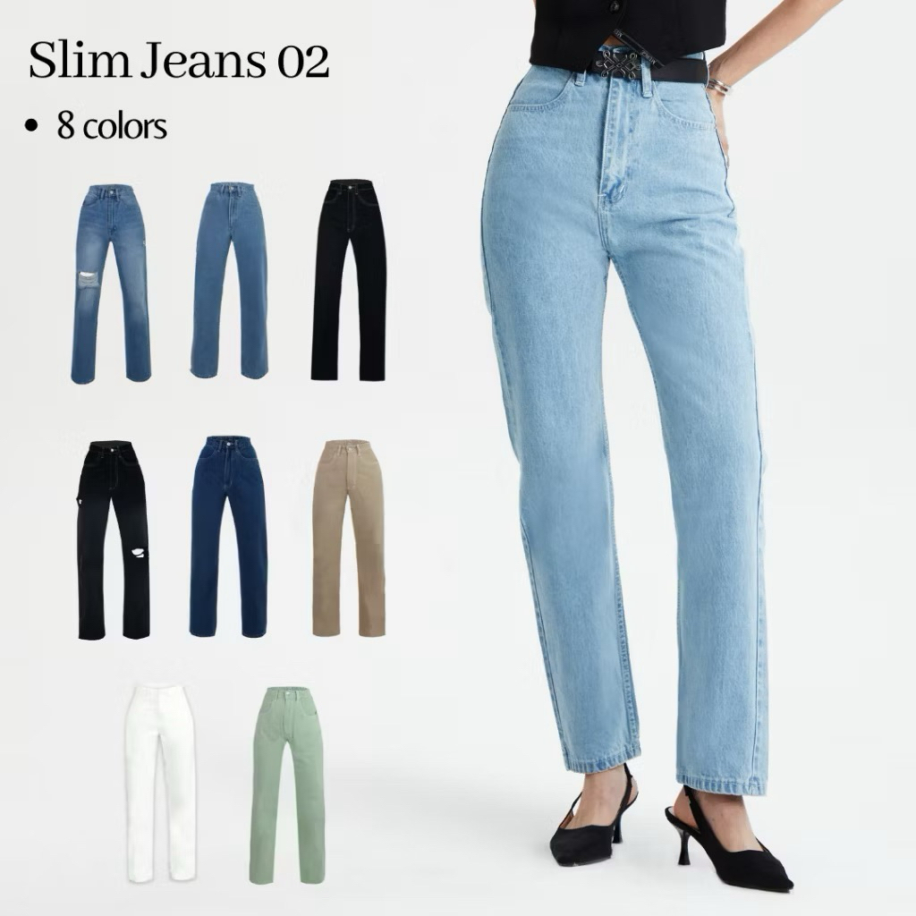 New✅✅ กางเกงยีนส์Merge รุ่น Slim Jeans02
