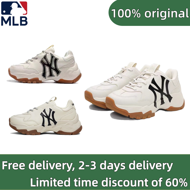 🔥100%Original🌟 MLB Chunky Liner รองเท้าวิ่ง（7 สี）รองเท้าผู้ชาย sneakers