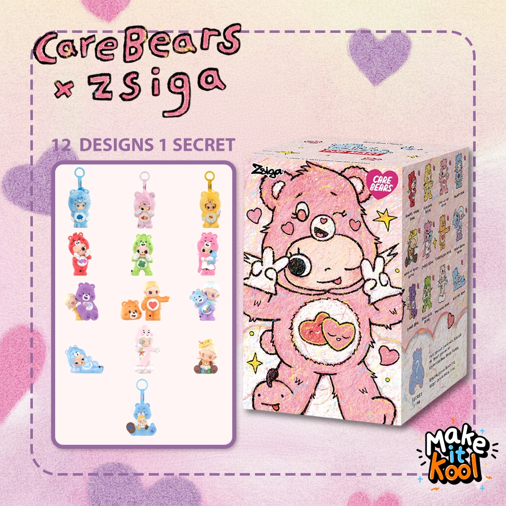 [พร้อมส่ง] Zsiga × Care Bears Series Figures ของแท้