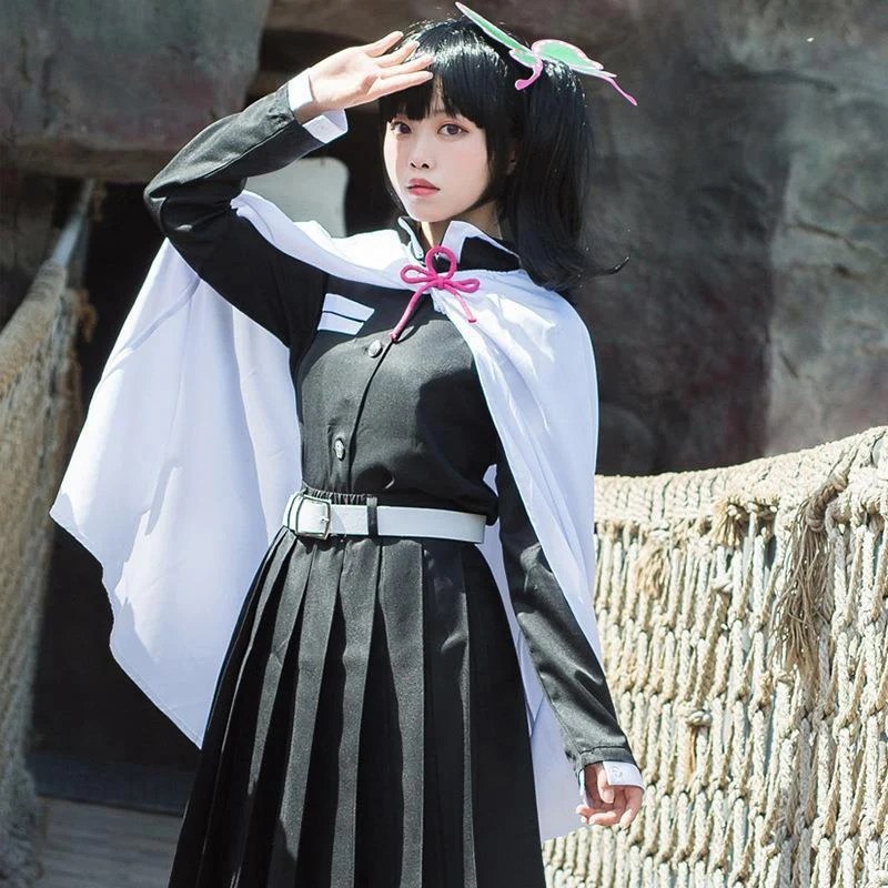 อะนิเมะปีศาจนักฆ่าคอสเพลย์เครื่องแต่งกาย Demon Slayer Anime Cosplay Costume Kanao Tsuyuri Kanawo Kim