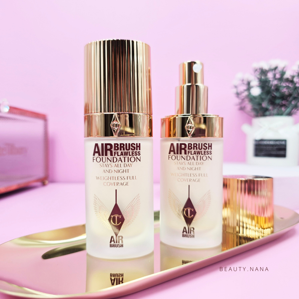 เหลือ 1750฿ [เก็บโค้ดหน้าร้าน] 💖สูตรใหม่ ช้อปไทย💖Charlotte Tilbury Airbrush Flawless Foundation 30ml
