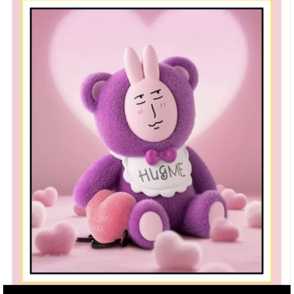 My Friend rabbit Beautiful mood figure [ Hug Me ] พร้อมส่ง