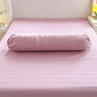 ปลอกหมอนยาว satin ปลอกหมอนข้าง กันไรฝุ่น ผ้าซาติน สีพื้น 110 x 22 cm (43 x 8 นิ้ว)