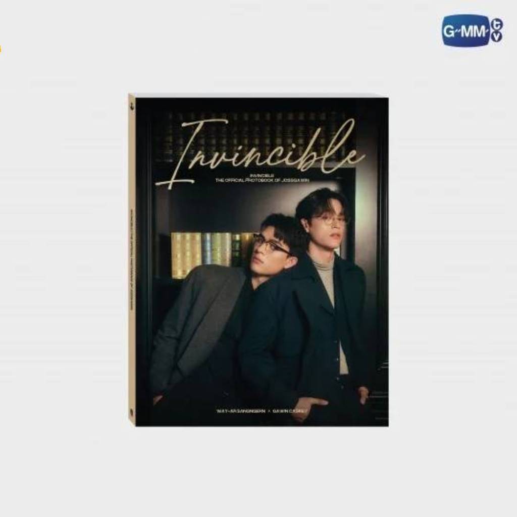 โฟโต้บุ๊ค INVINCIBLE THE OFFICIAL PHOTOBOOK OF JOSSGAWIN #จอสกวิน #GMM