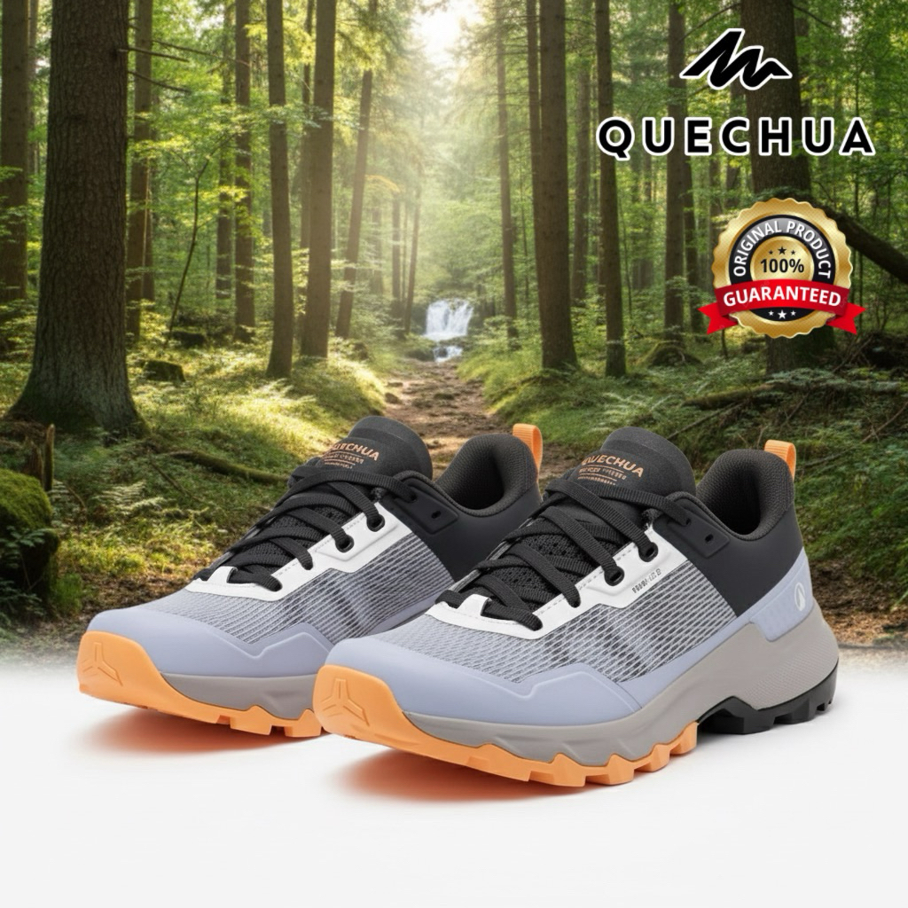 รองเท้าเดินป่าสำหรับผู้หญิง “มีไซส์ 36-41” รุ่น MH500 LIGHT (สีม่วง) QUECHUA