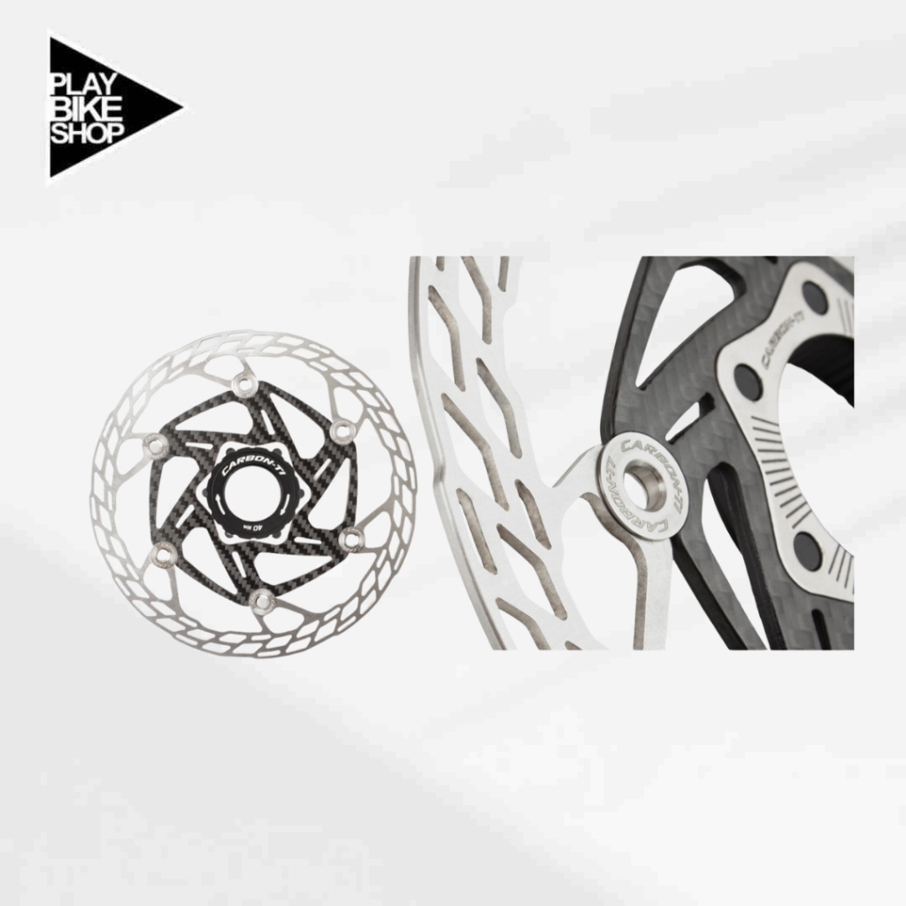 ใบดิสเบรค Carbon Ti X-Rotor SteelCarbon 3 ( Center Lock )