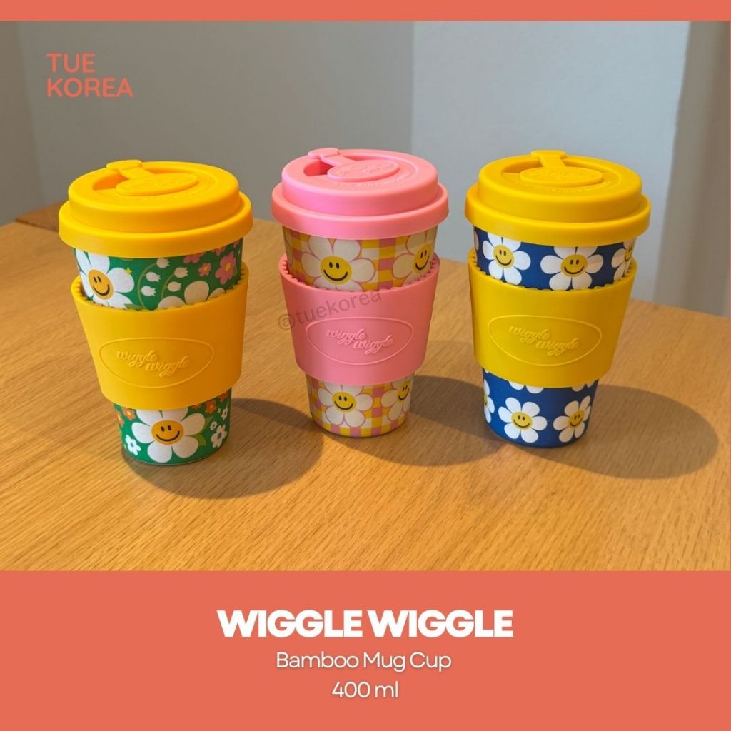 Wiggle Wiggle Bamboo Eco Mug Cup | แก้วน้ำ 400ml