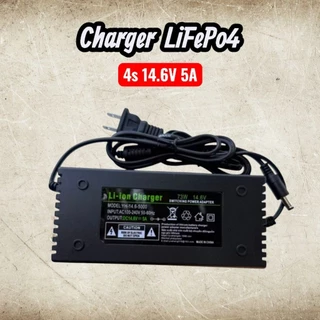 Charger สายชาร์จสำหรับแบตลิเธียมฟอสเฟต LiFePo4 5A. 4s14.6v / 6s21.9v / 8s 29.2v / 10s36.5v เต็มตัด