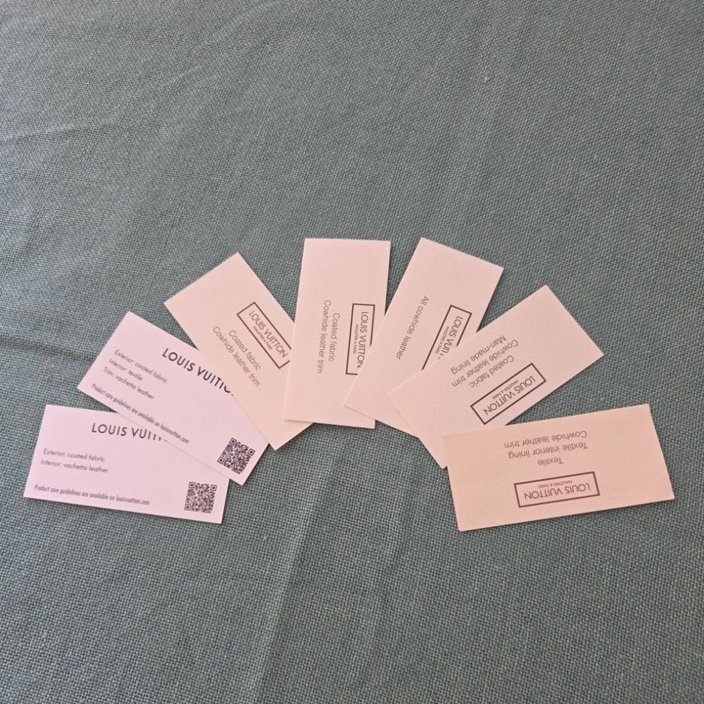 การ์ด Louis Vuitton ของแท้