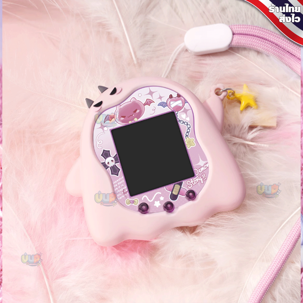 [พร้อมส่ง] Little Devil ซิลิโคน Tamagotchi UNI แบบ TPU นิ่ม น่ารัก Bubblelogus แท้ - รูปที่ 5