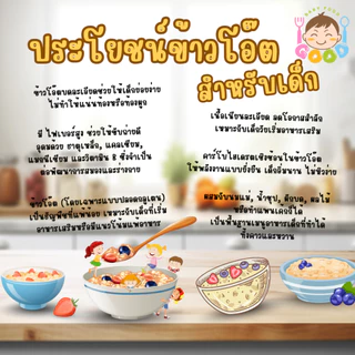 Good BabyFood ข้าวโอ๊ตออร์แกนิค สำหรับเด็ก 6 เดือนขึ้นไป