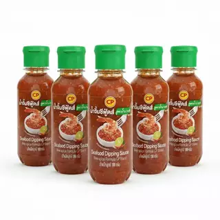 EX พ.ย 69 (พร้อมส่ง) น้ำจิ้ม​ซี​ฟู้ด CP สูตรมะนาว 160กรัม แซ่บซี๊ด 1 ขวด น้ำจิ้มแบบพกพา Seafood dipping sauce