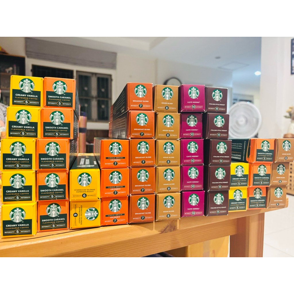 Starbucks Nespresso 10 capsules จากออสเตรเลีย 💯
