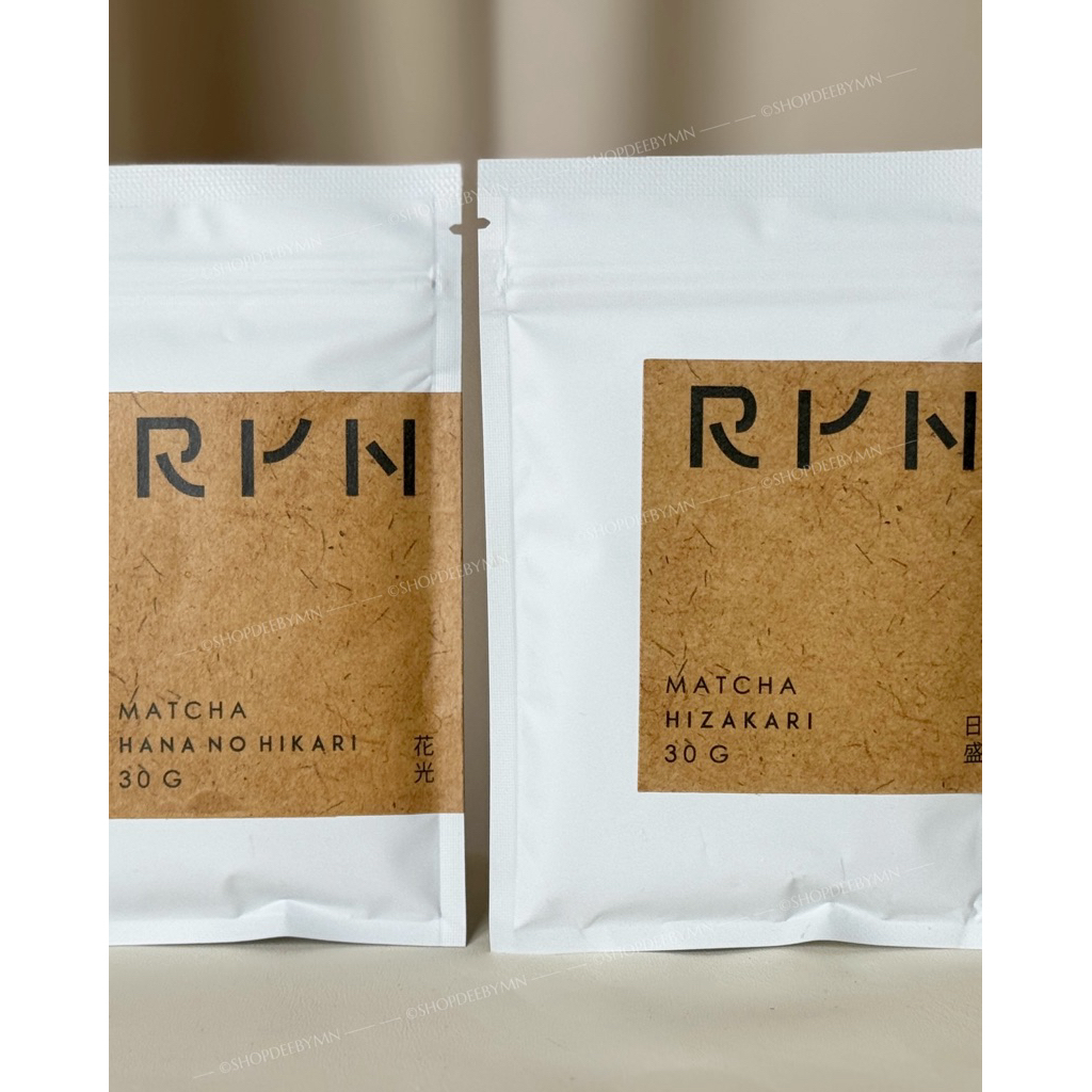 RYN MATCHA 🥜 (HIZAKARI | HANA NO HIKARI | HOBI) 30g