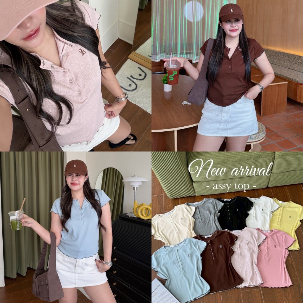 ป้ายยา! Assy top เสื้อแต่งโอริมกระดุมSnap สวยปัง ใส่ได้ทุกลุค ตัวจบที่ต้องมี! (รีวิว)