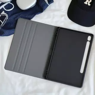 ⭐พร้อมส่ง⭐เคส Samsung Tab A9+ S9 S9FE case Samsung Tab ริลัคคุมะ S10+ S10FE มีที่ใส่ปากกา S6 Lite S8