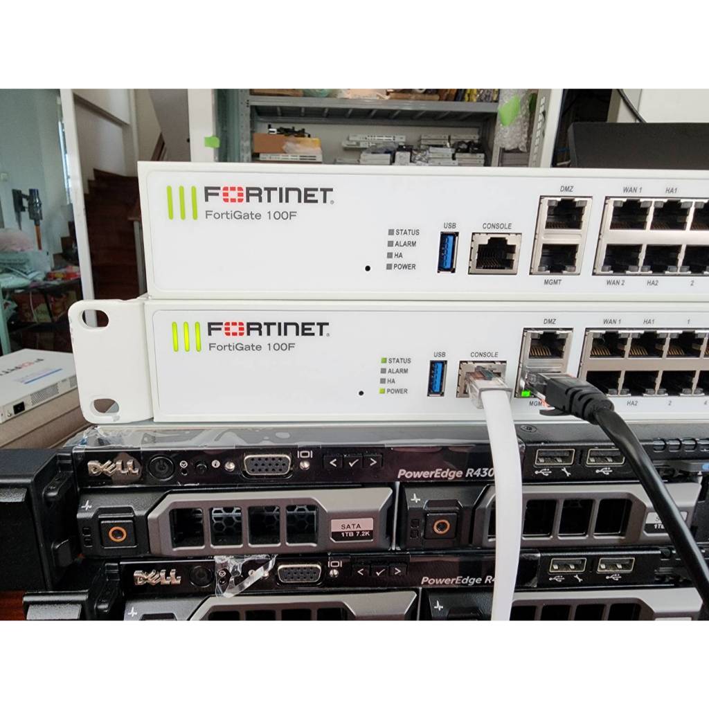 Fortinet Fortigate 100F Firewall ฟอร์ติเน็ต ฟอร์ติเกต FG-100F