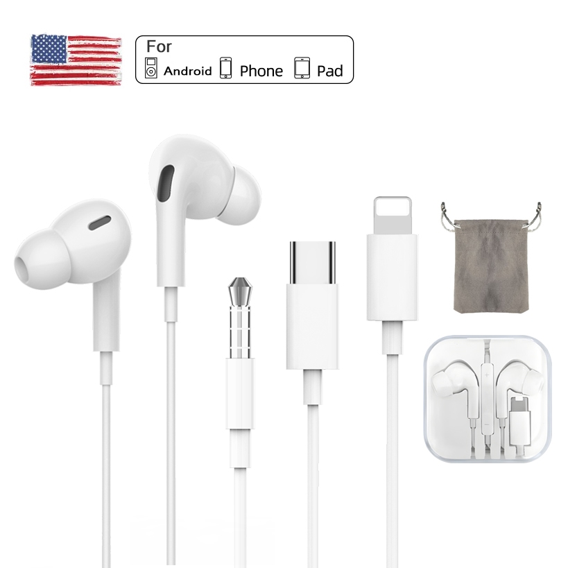 รับประกัน ปี หูฟัง SM SANMAX D20 D21 D22 ไมโครโฟนในตัว การแยกเสียง  การลดเสียงรบกวน Typec phone 3.5m