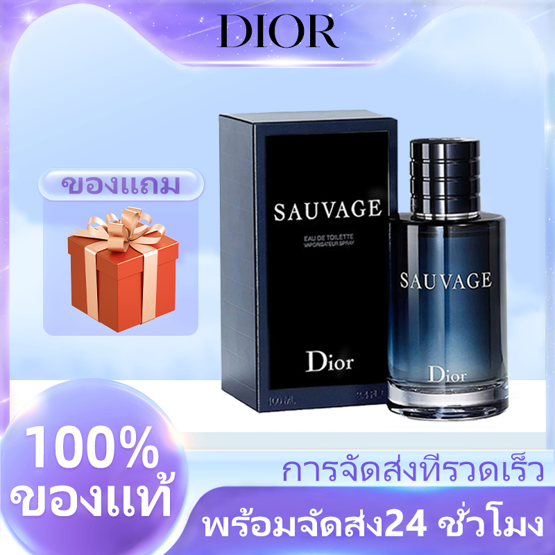 💞ของแท้ 100%💞Dior Sauvage EDT/EDP/Parfum/Elixir Parfum 100ML Men's Perfume น้ำหอมผู้ชาย