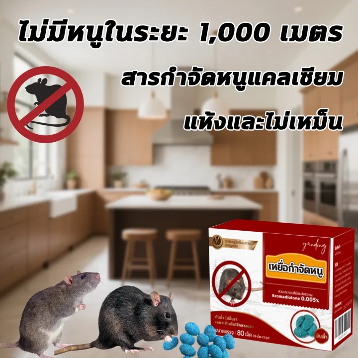 ควบคุมการระบาดของหนูใน 3 วัน ยาฆ่าหนู ไล่หนู กําจัดหนู สูตรสิทธิบัตรไทย สามารถฆ่าหนูได้ทุกขนาด