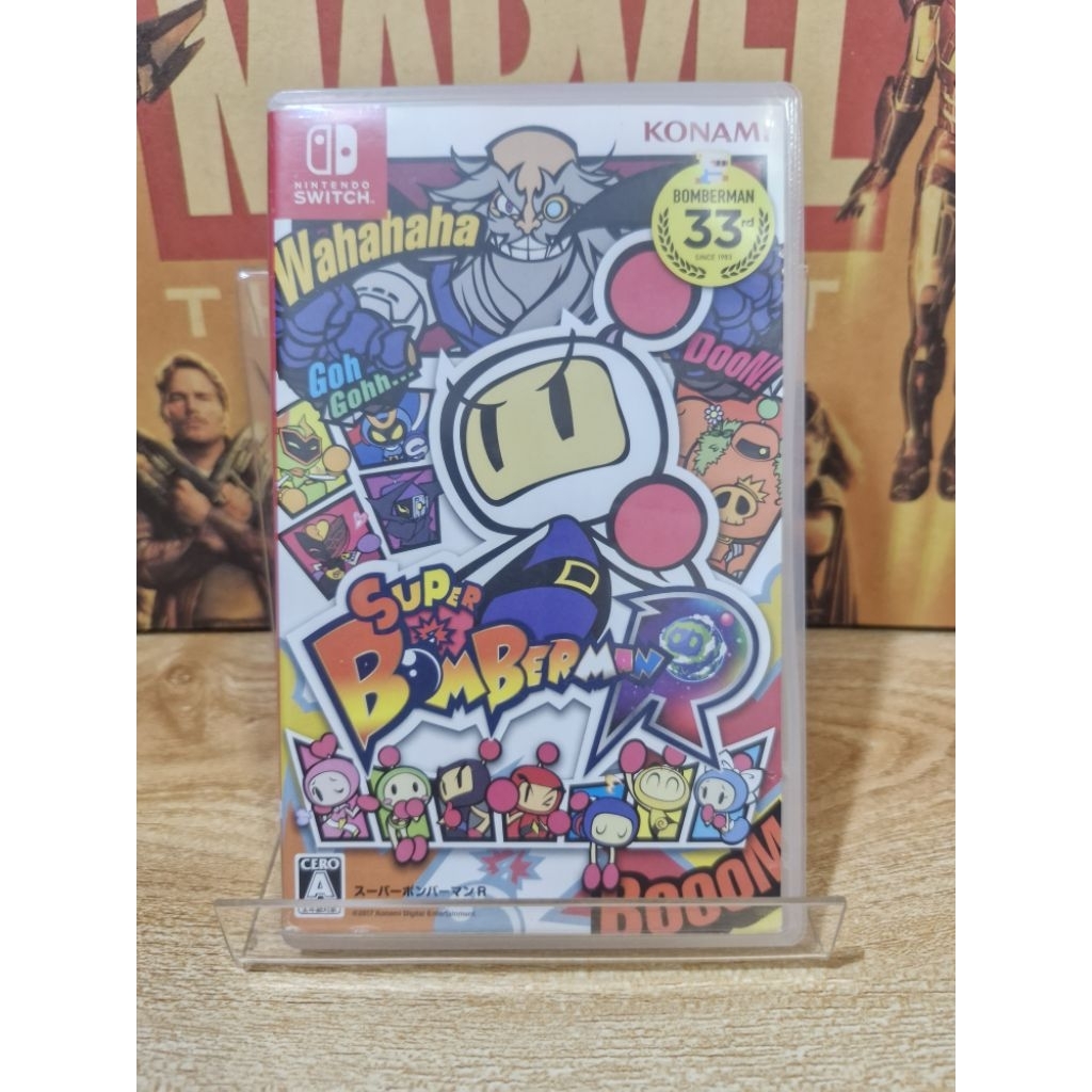 แผ่นเกม Nintendo Switch เกม Super bomberman R และ Super bomberman R 2