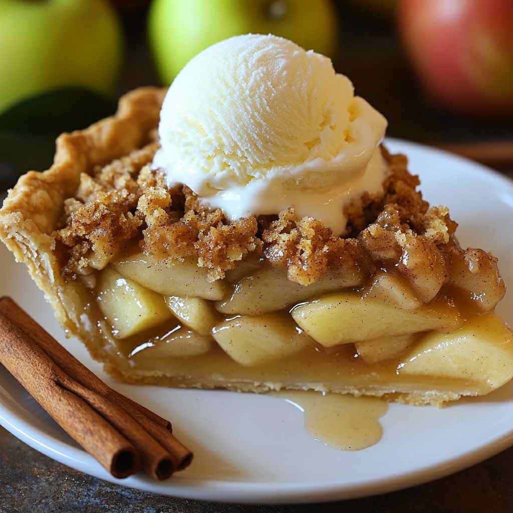 พาย แอปเปิ้ลครัมเบิ้ล 3แพ็กขนาด 330กรัม. (110ก. × 3) Apple Crumble Pie 3 Pack 330g (110g × 3)
