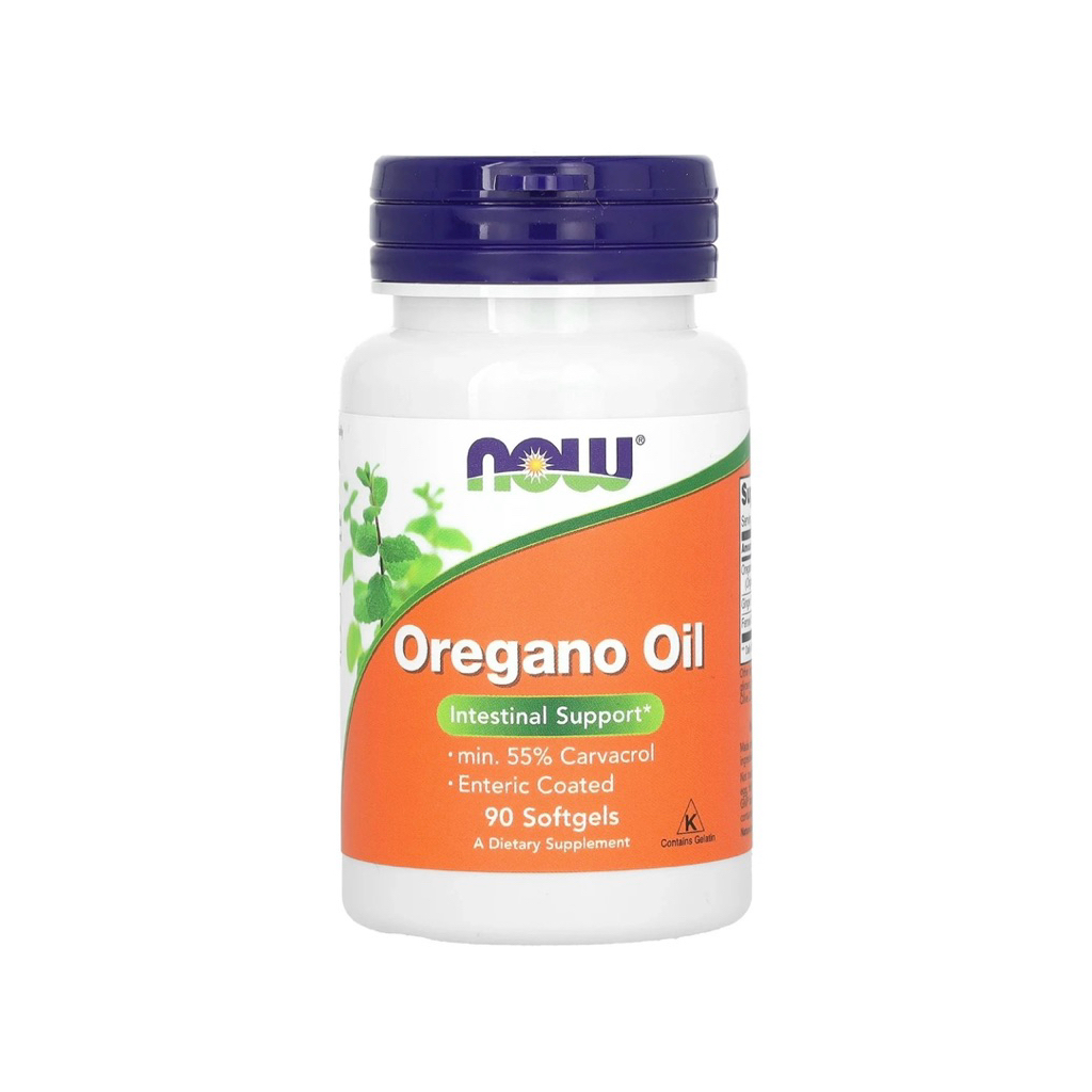 น้ำมันออริกาโน NOW Foods, Oregano Oil ขนาด 90 ซอฟต์เจล