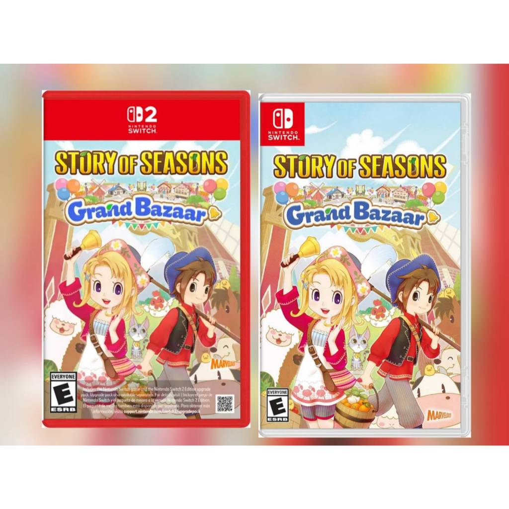 [ส่งด่วน ] Nintendo Switch 2 / Nintendo Switch  : Nsw2/NSW Story of Seasons: Grand Bazaar (USA) English Ver.