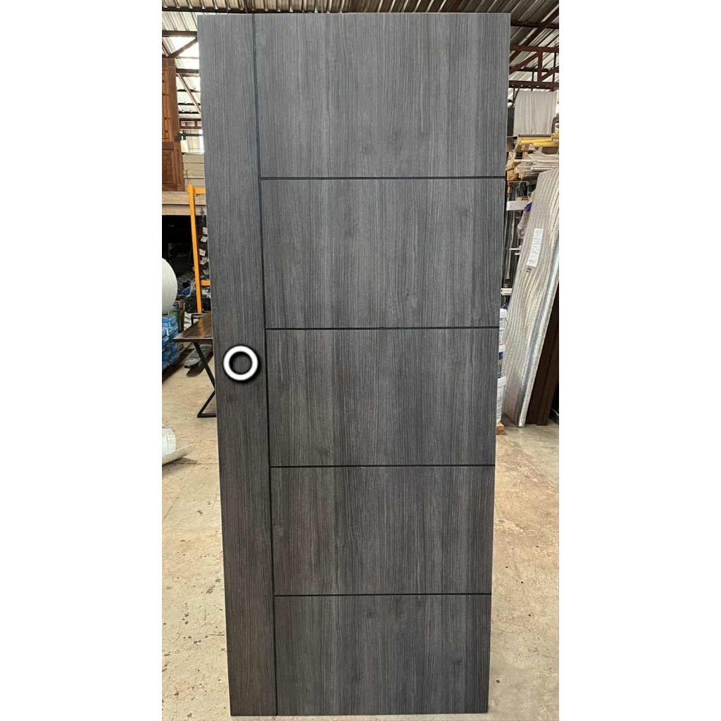 ประตูบานไม้อัดโมเดิร์นภายใน> กรุณาอ่านรายละเอียดสินค้าให้ชัดเจนก่อนสั่งซื้อ - รูปที่ 4