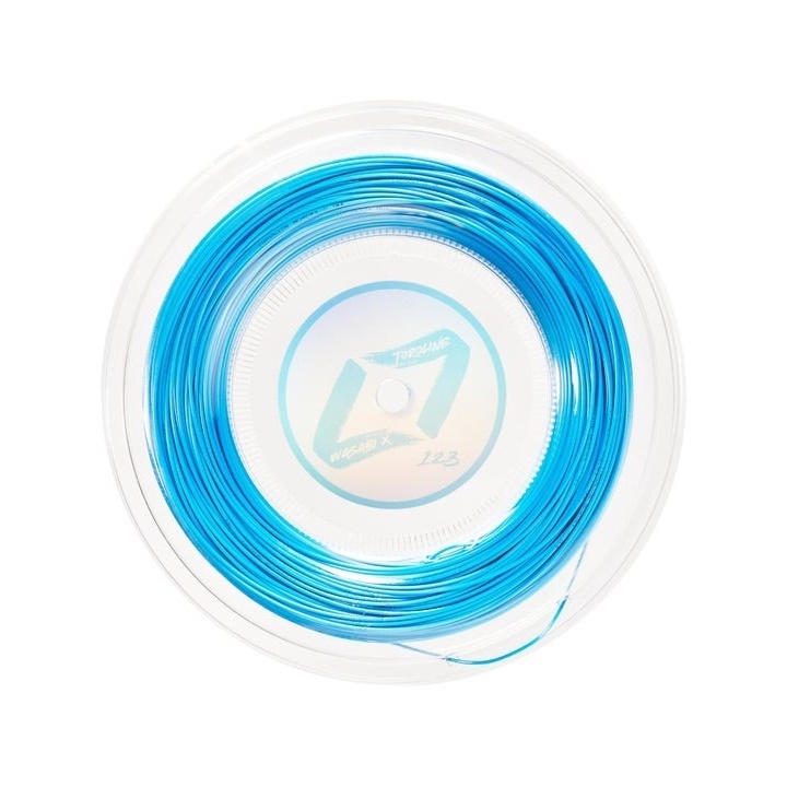 Toroline เอ็นไม้เทนนิสแบ่งขาย Wasabi X 17/1.23mm Tennis String Reel | Neon Blue ( 791321382660 ) — صورة 2