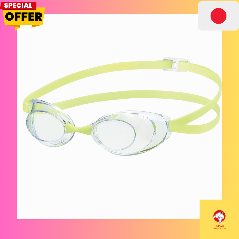 SWANS Sniper Racing Swim Goggles - Made in Japan, Non-Cushion, FINA Approved, for Ages 12 and Up