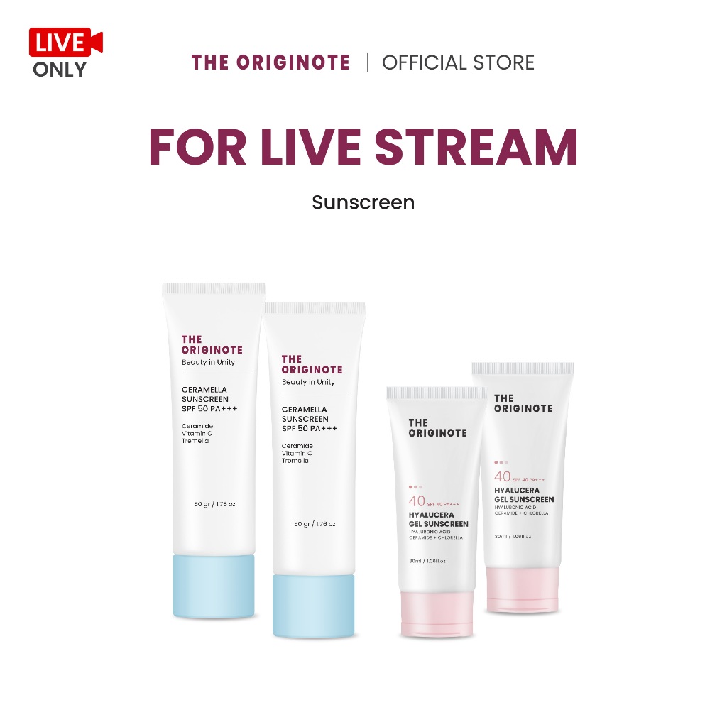 [Live only] The Originote Sunscreen