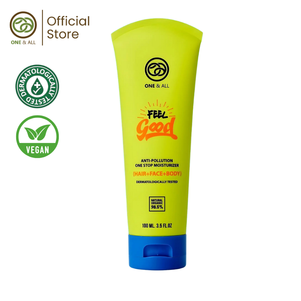 One & All Feel Good One Stop Moisturizer ครีมบำรุงและปกป้องผิว&ผมจากมลภาวะ 100ml