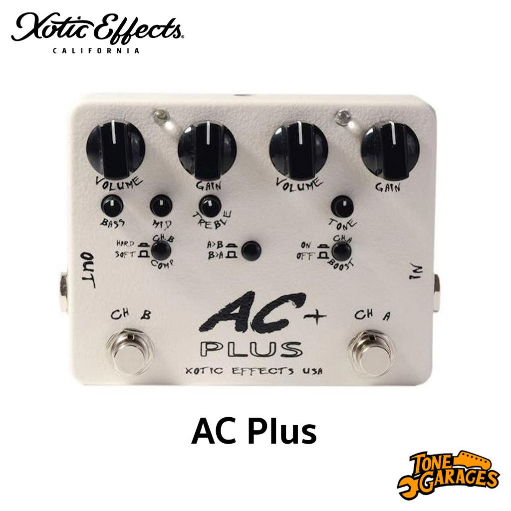 Xotic Effects AC Plus Booster & Preamp เอฟเฟคกีต้าร์ Made in USA