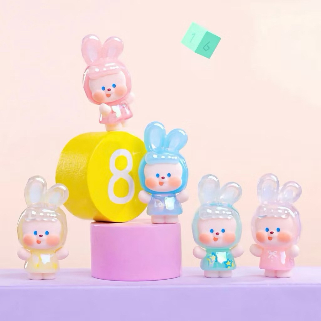 (1สุ่ม = 5ชิ้น) NaiB V.2 Bunny Bunny Blind Box