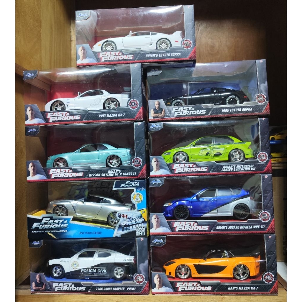 Jada Toys Fast & Furious คละแบบ 1:24