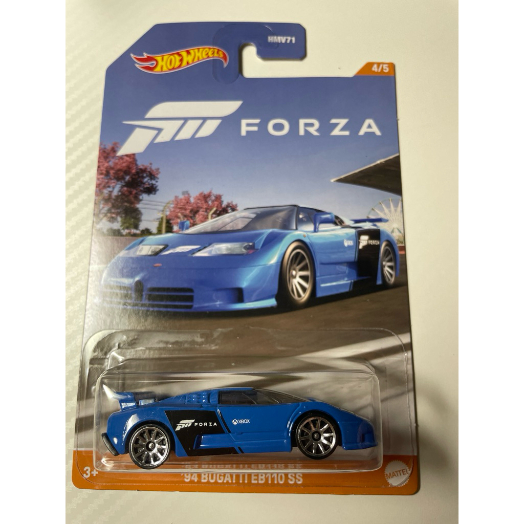 รถฮอทวีล Hot Wheels 94 BUGATTI EB110 SS🔵 FORZA
