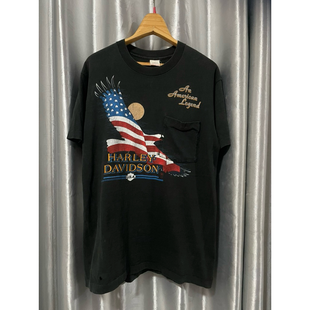 Vintage 1989 Harley Davidson Dover, OH An American legend T-shirt