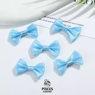【25 ชิ้น】/【100 ชิ้น】*Mini Satin Bow Collection โบว์สำเร็จรูป น่ารัก ทรงทักซิโด้ หูกระต่าย ขนาด 3.8 * 2.5 cm. 【BW-0013】