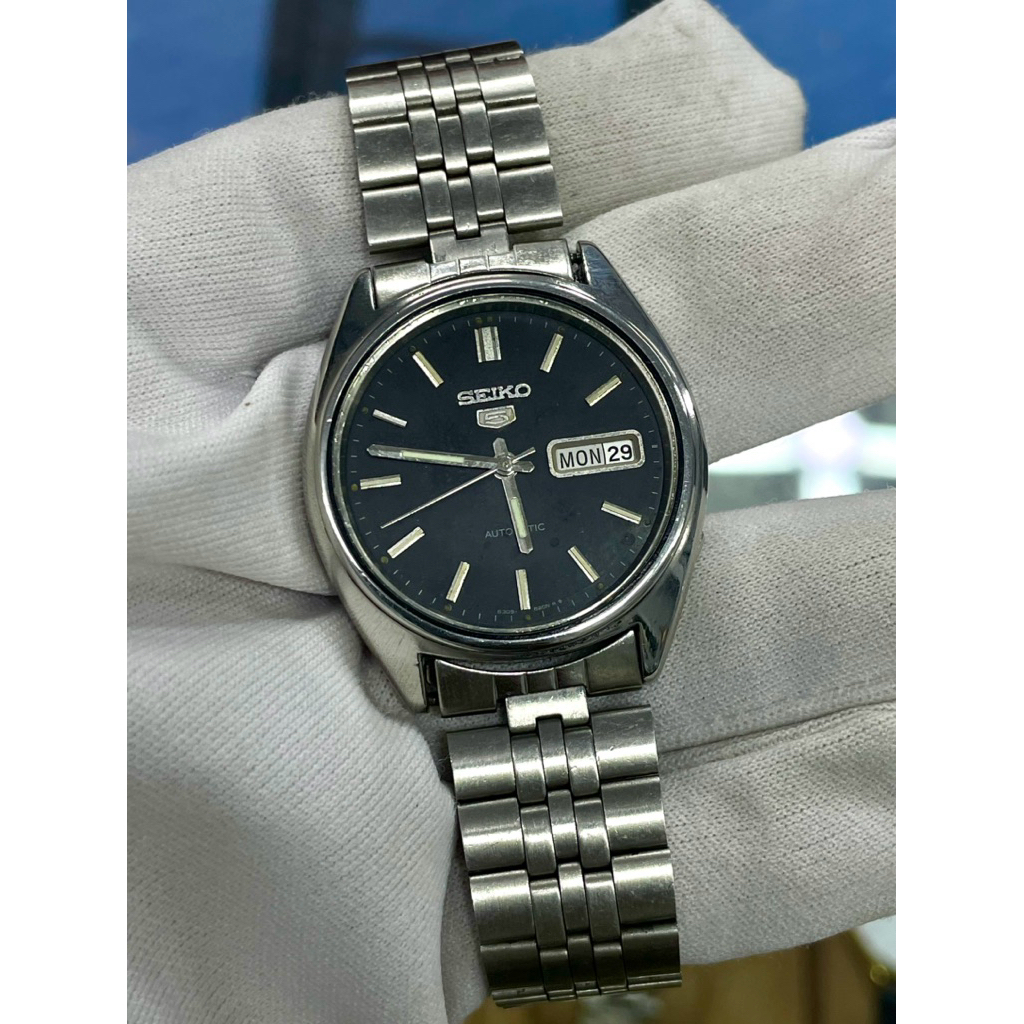 นาฬิกามือสอง Seiko Automatic นาฬิกาข้อมือ นาฬิกาแท้100%
