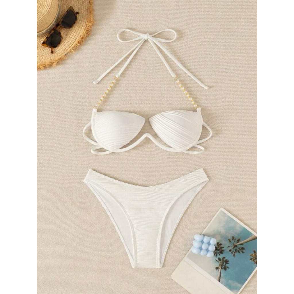 ✅PRE-ORDER 7-10 วัน✅ Swim SXY ชุดว่ายน้ำ บิกินี่ เซ็กซี่✨งานป้ายชีอิน ราคา ถูกที่สุด ดีลบีเคเค แกลเลอรีภาพที่ 4