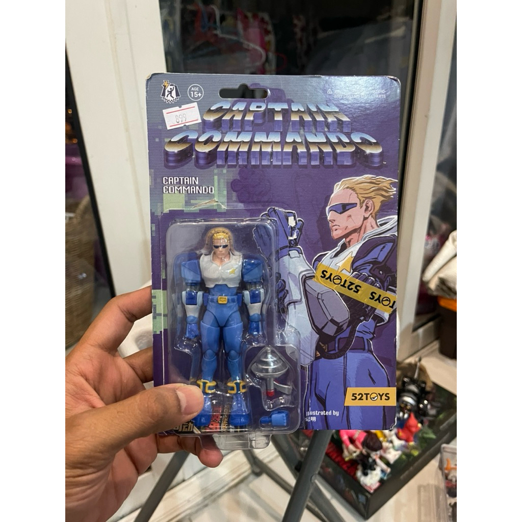Captain Commando - Toys 52 Toys 3.75 Inch Famous Arcade