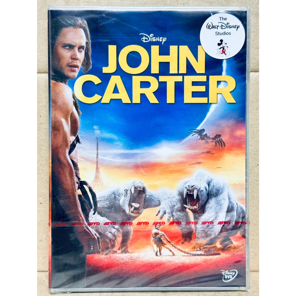 DVD : John Carter (2012) นักรบสงครามข้ามจักวาล " Taylor Kitsch, Lynn Collings " Disney Studios