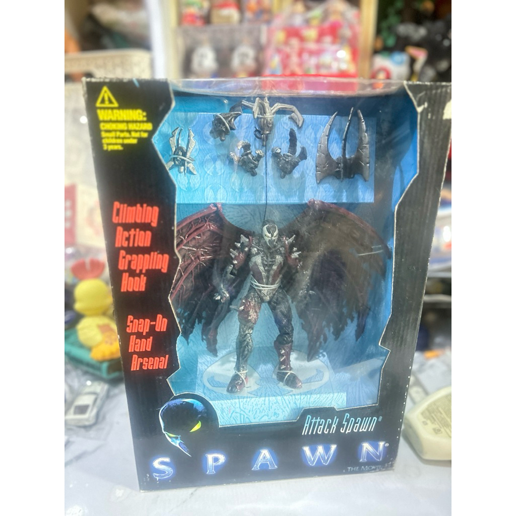 Spawn The Movie Attack Spawn Deluxe Edition Action Figure 1997 McFarlane Toys