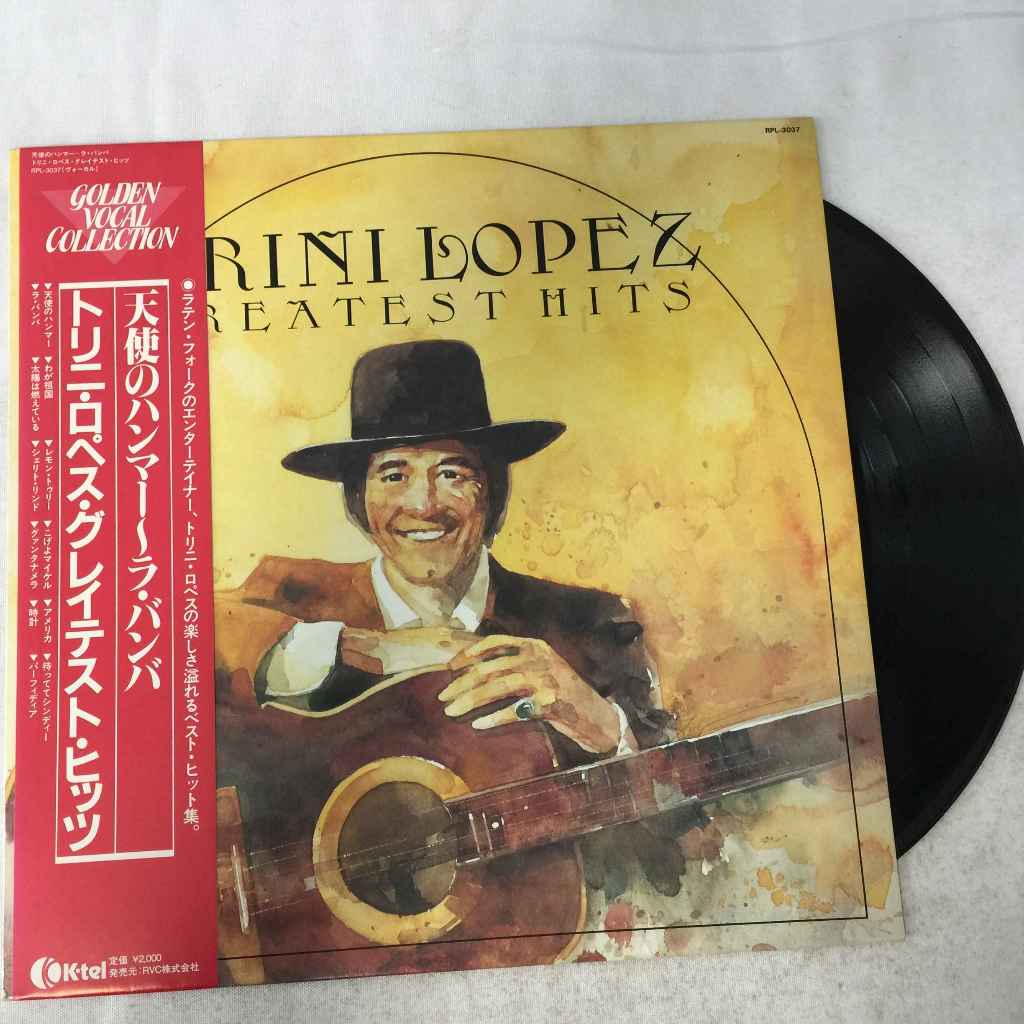 Greatest Hits - Trini Lopez LP ขนาด 12 นิ้ว  K9