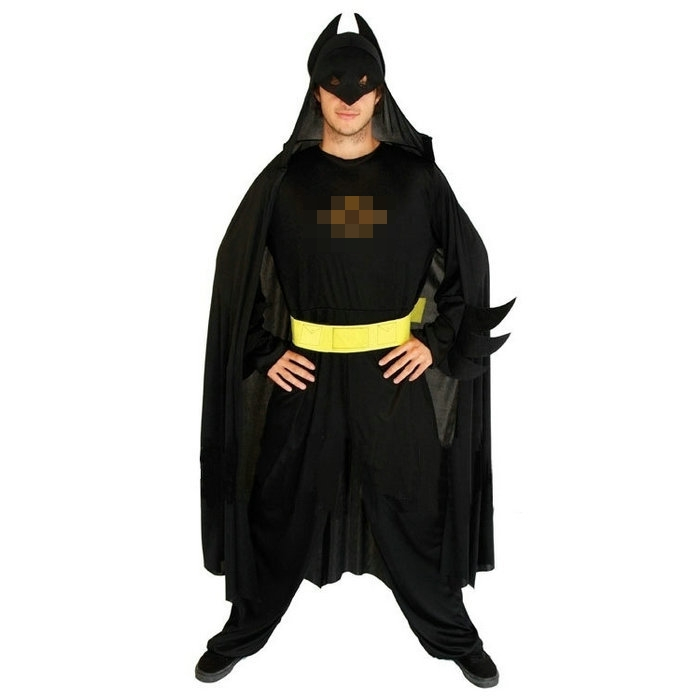 cp157 ชุดซุปเปอร์ฮีโร่ผู้ใหญ่พร้อมส่ง ชุดมนุษย์ค้างคาว