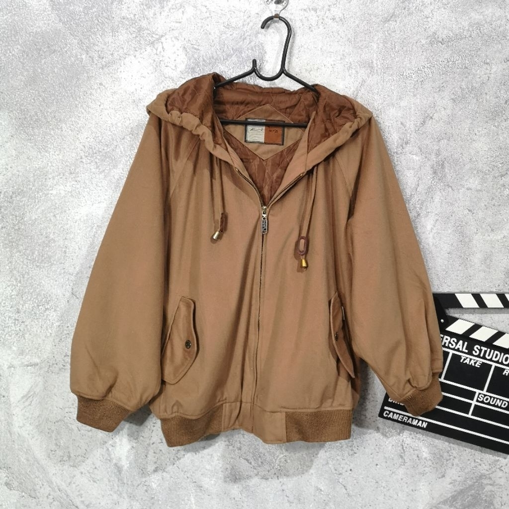 ผ้ามือสอง แจ็คเก็ตแขนยาวมีฮู้ดหญิงผ้าหนา K-2INT'L