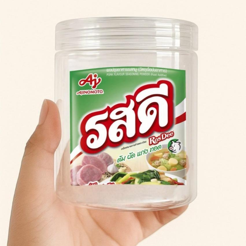 กระปุกเครื่องปรุงพร้อมติดสติกเกอร์ ขนาด 419 ml ล้างทำความสะอาดได้
